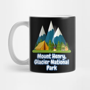 Mount Henry, Glacier National Park Mug